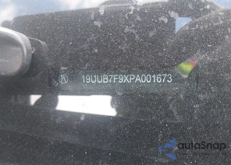 2023 Acura Tlx Type S - Hp Wheel And Tire from USA, damaged, VIN 19UUB7F9XPA001673